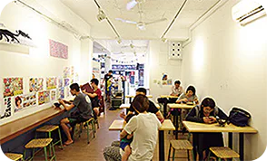 黑岩古早味黒砂糖剉冰の店内画像