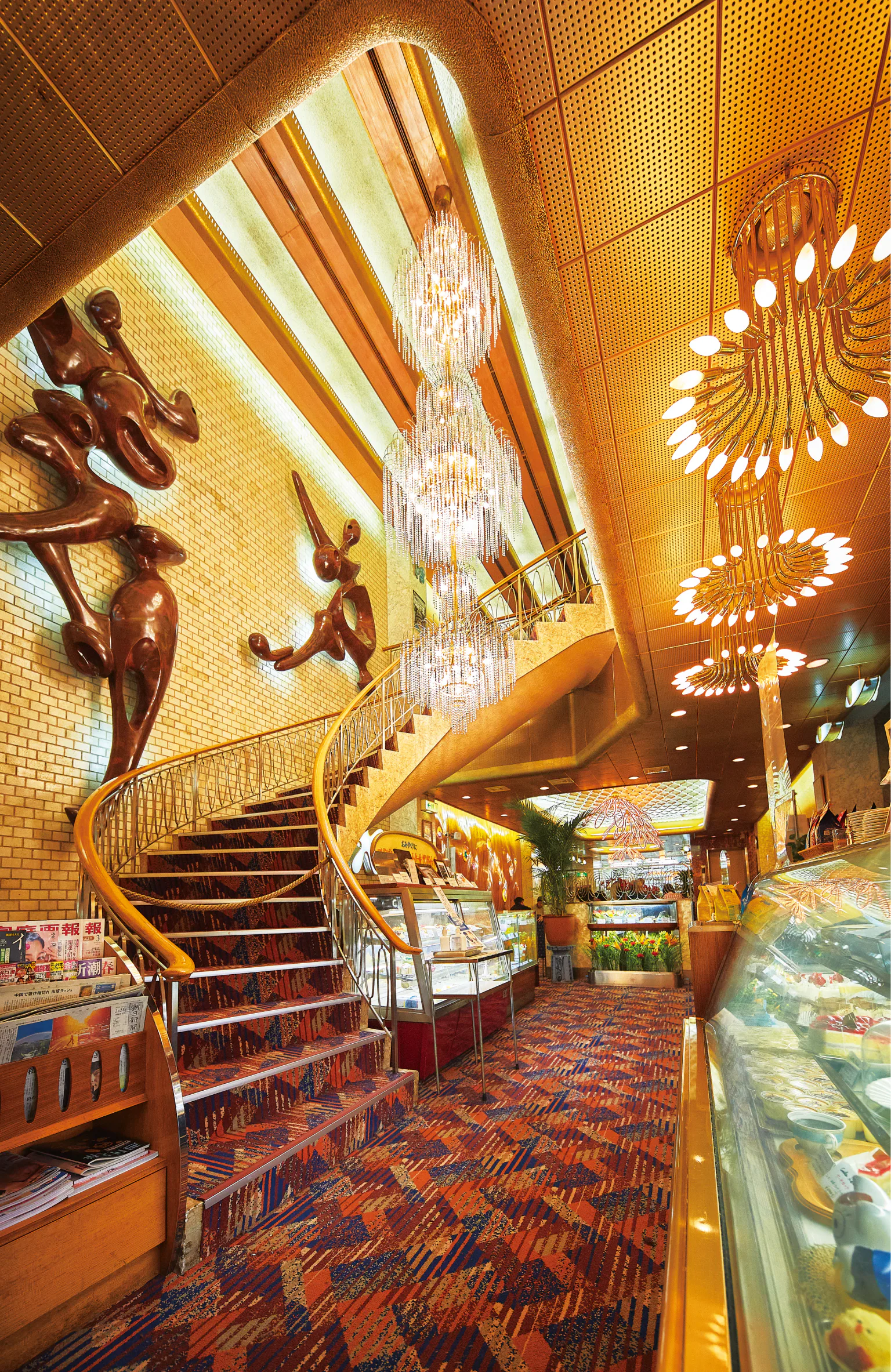 純喫茶アメリカンの店内画像