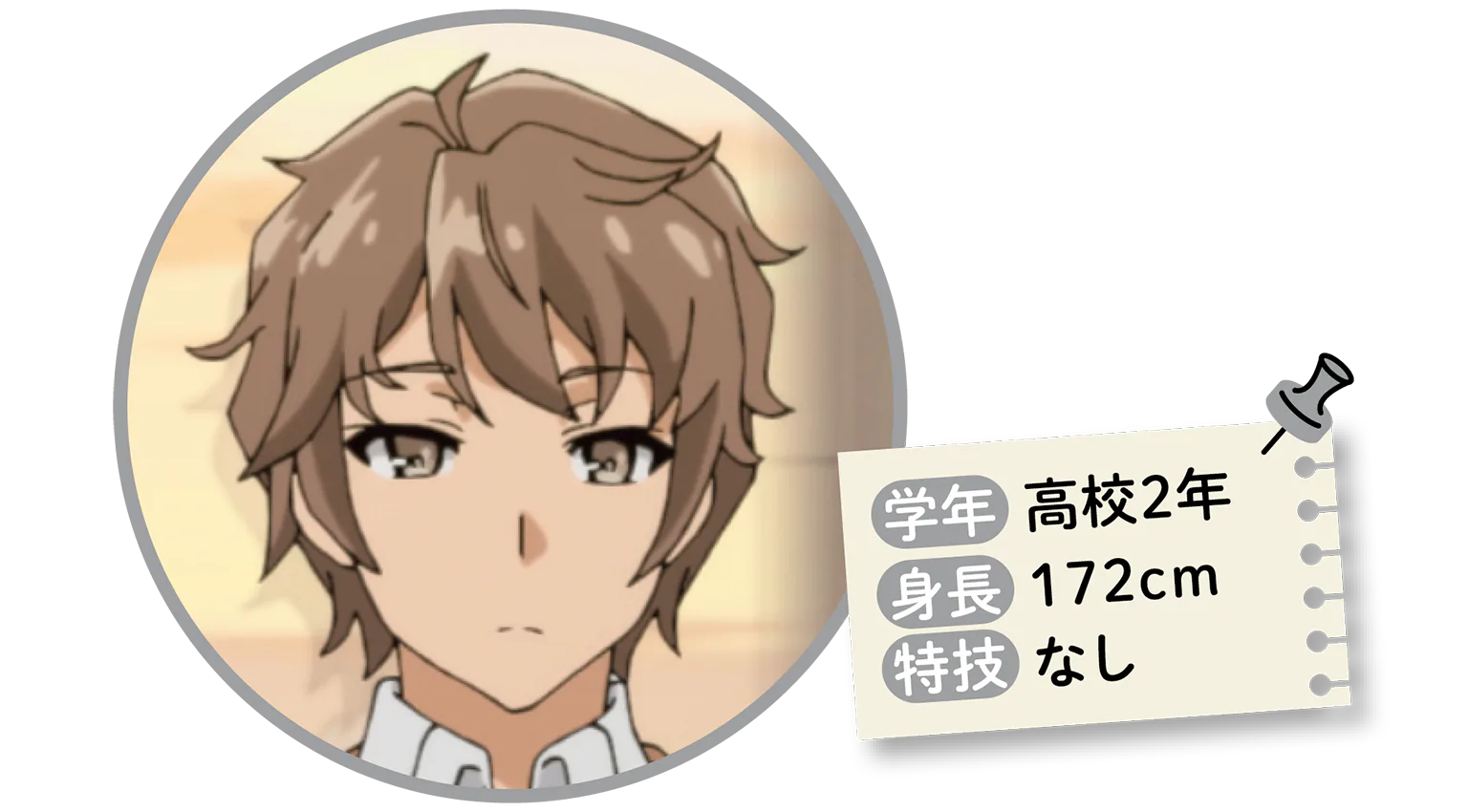 梓川咲太の紹介画像