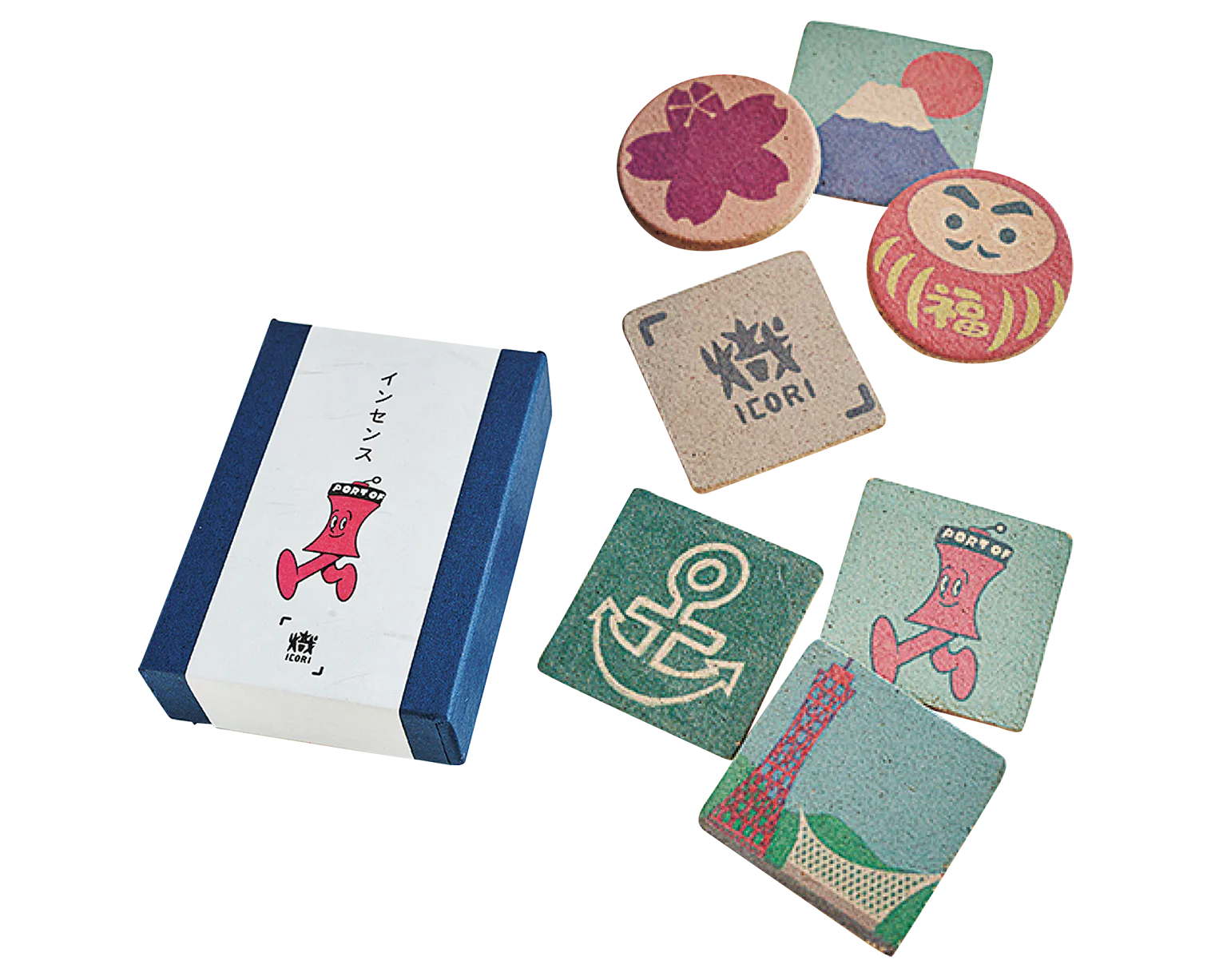 (写真)淡路島のお香メーカー薫寿堂のプリント印香