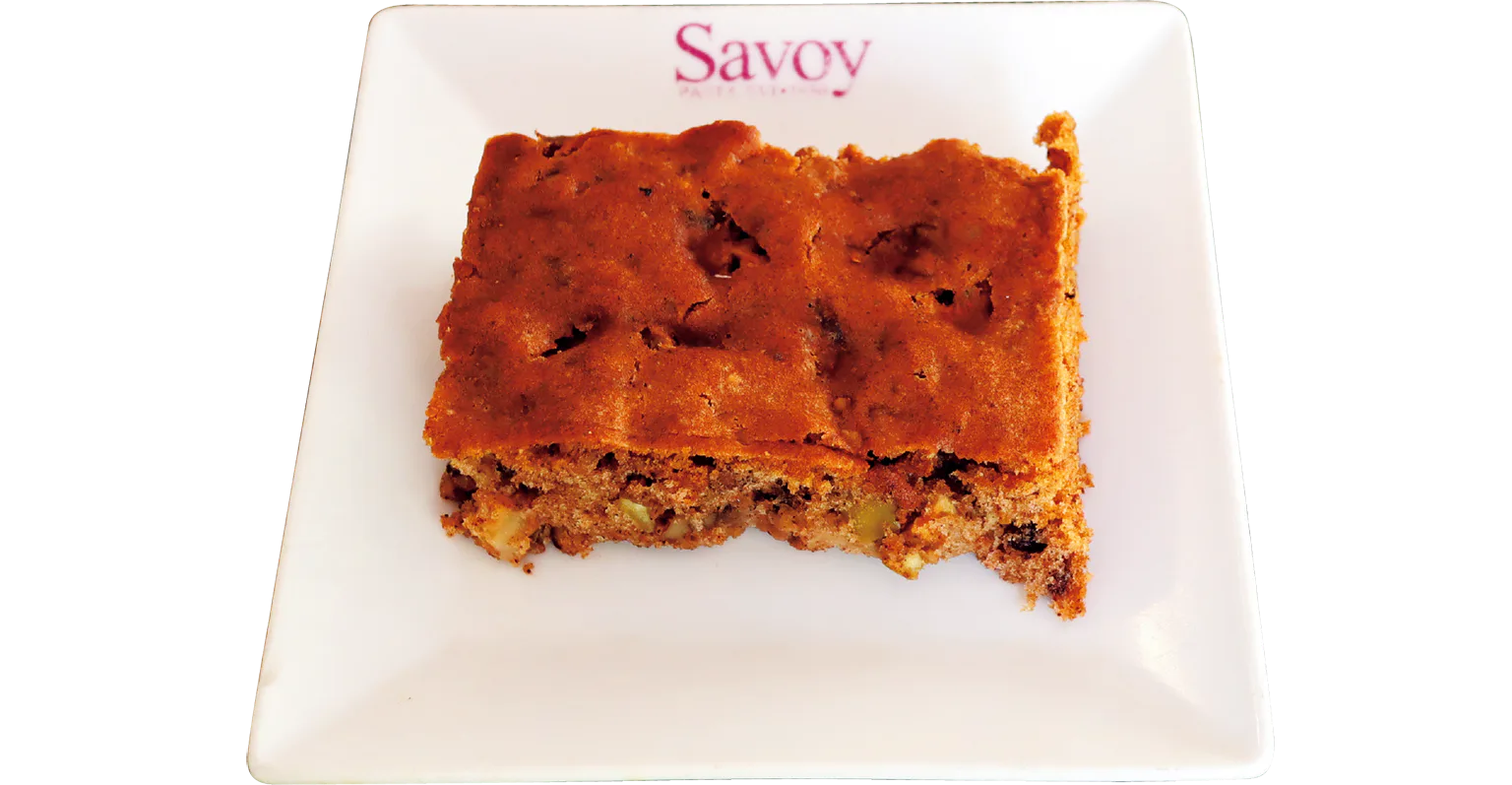 クルミ入りアップルケーキの画像