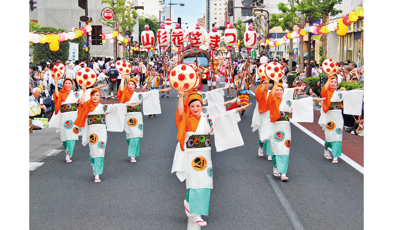 山形花笠まつりの画像