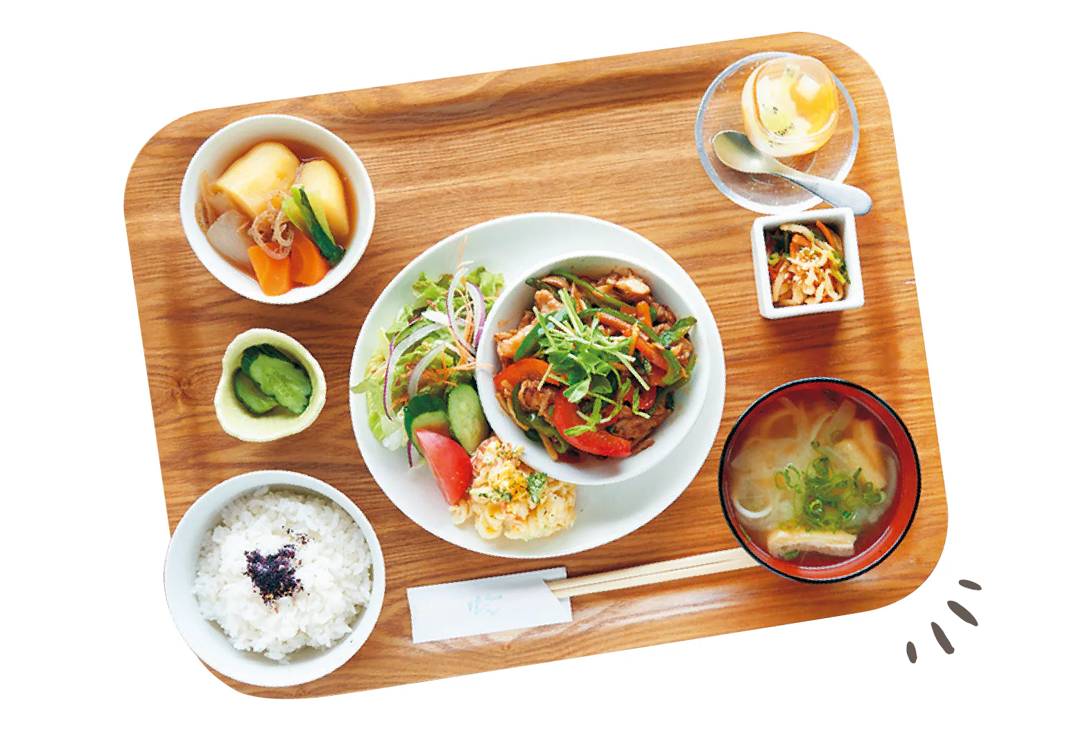 週替わりのランチプレートの画像