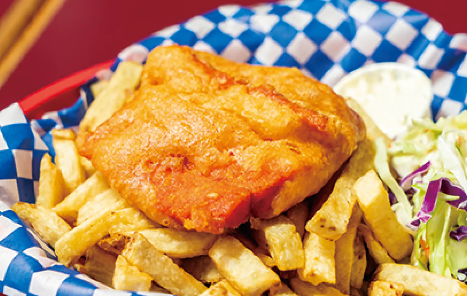 フィッシュアンドチップスの画像