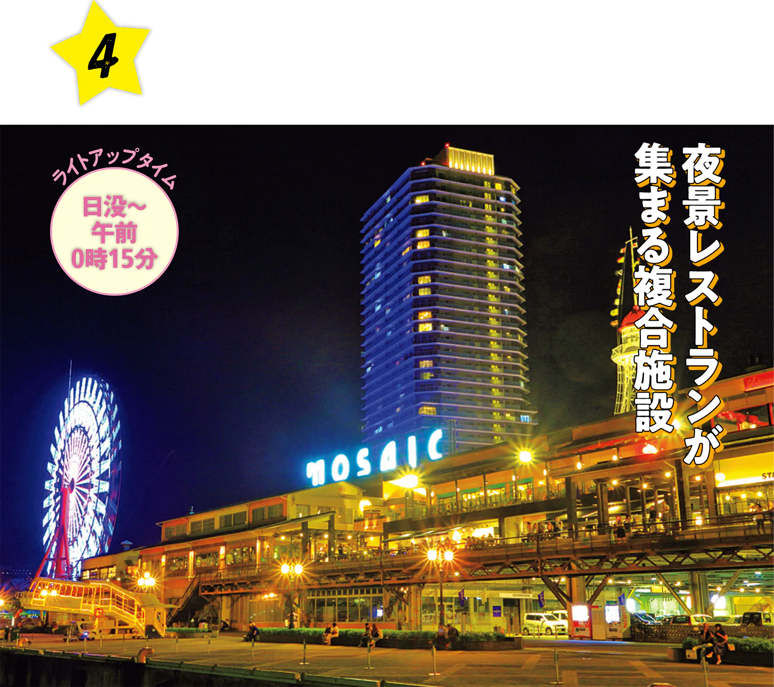 さまざまな色に変化する様子が見事な美しさ。記念撮影は三脚があると◎!