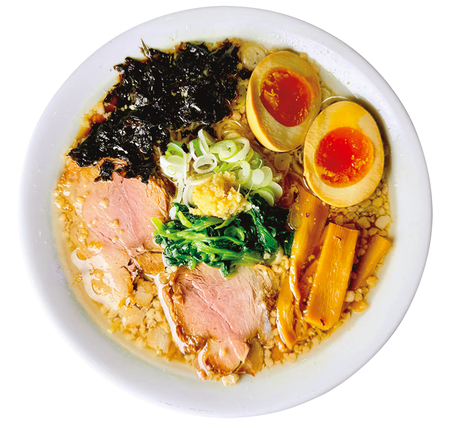 新潟背脂生姜醤油ラーメン