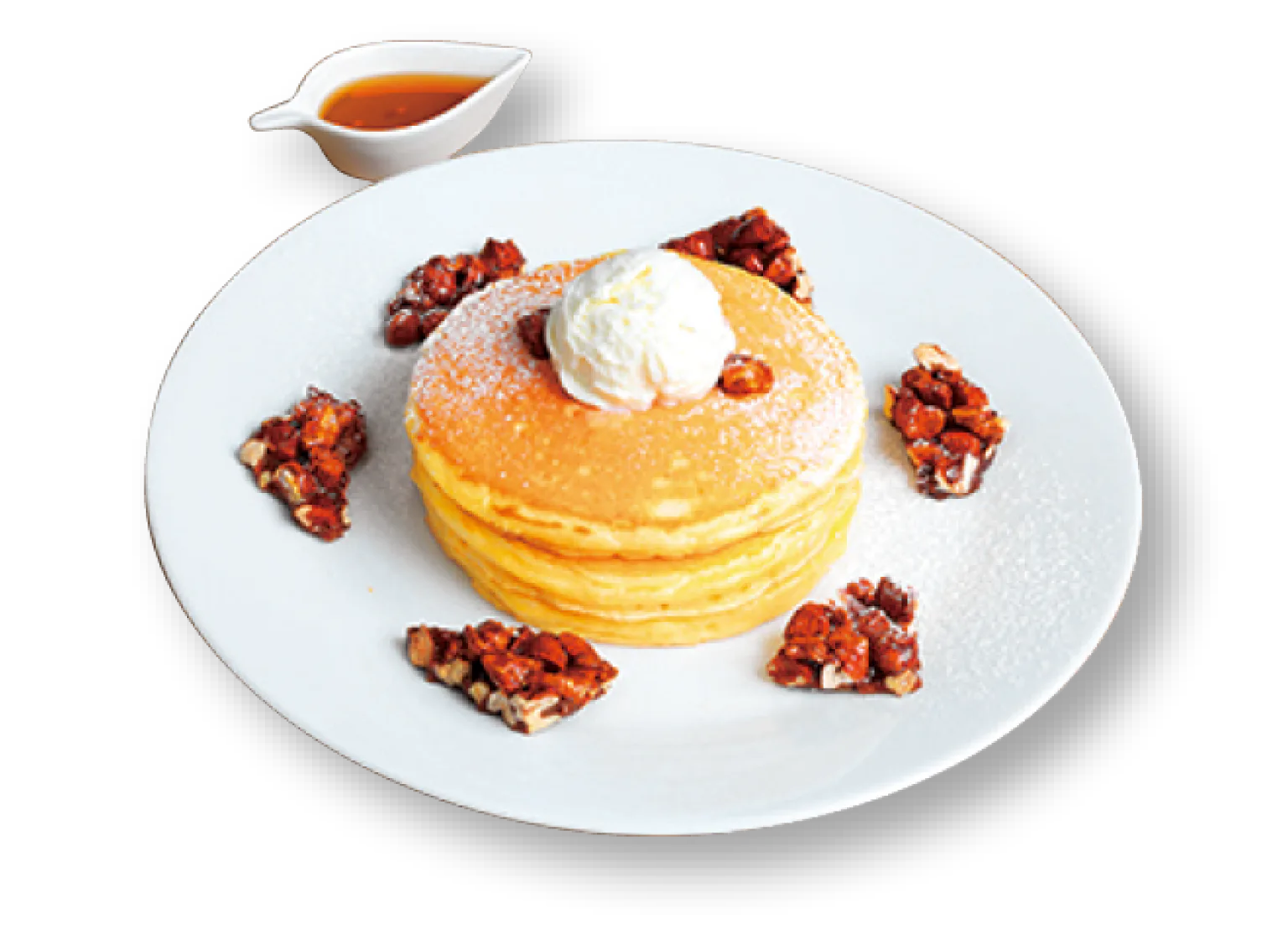 MAPLE BASEのジェラートナッツパンケーキの画像