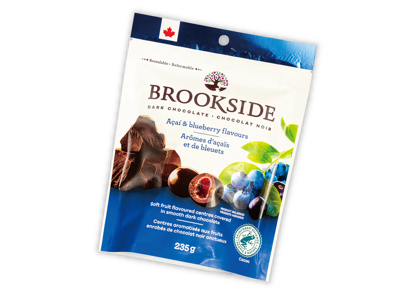 アサイ・ブルーベリー・ダークチョコレートの画像