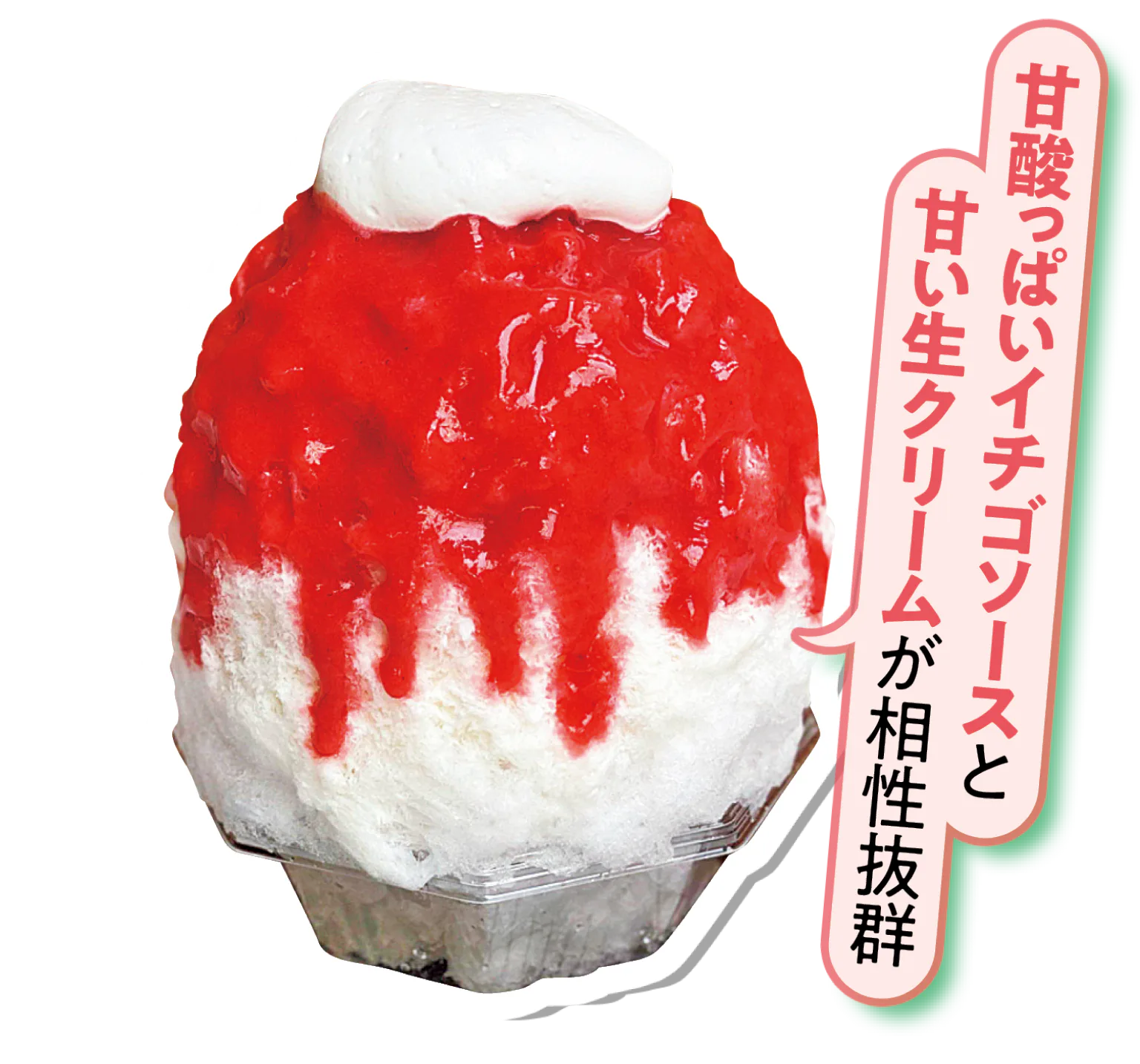 松月氷室のかき氷の画像
