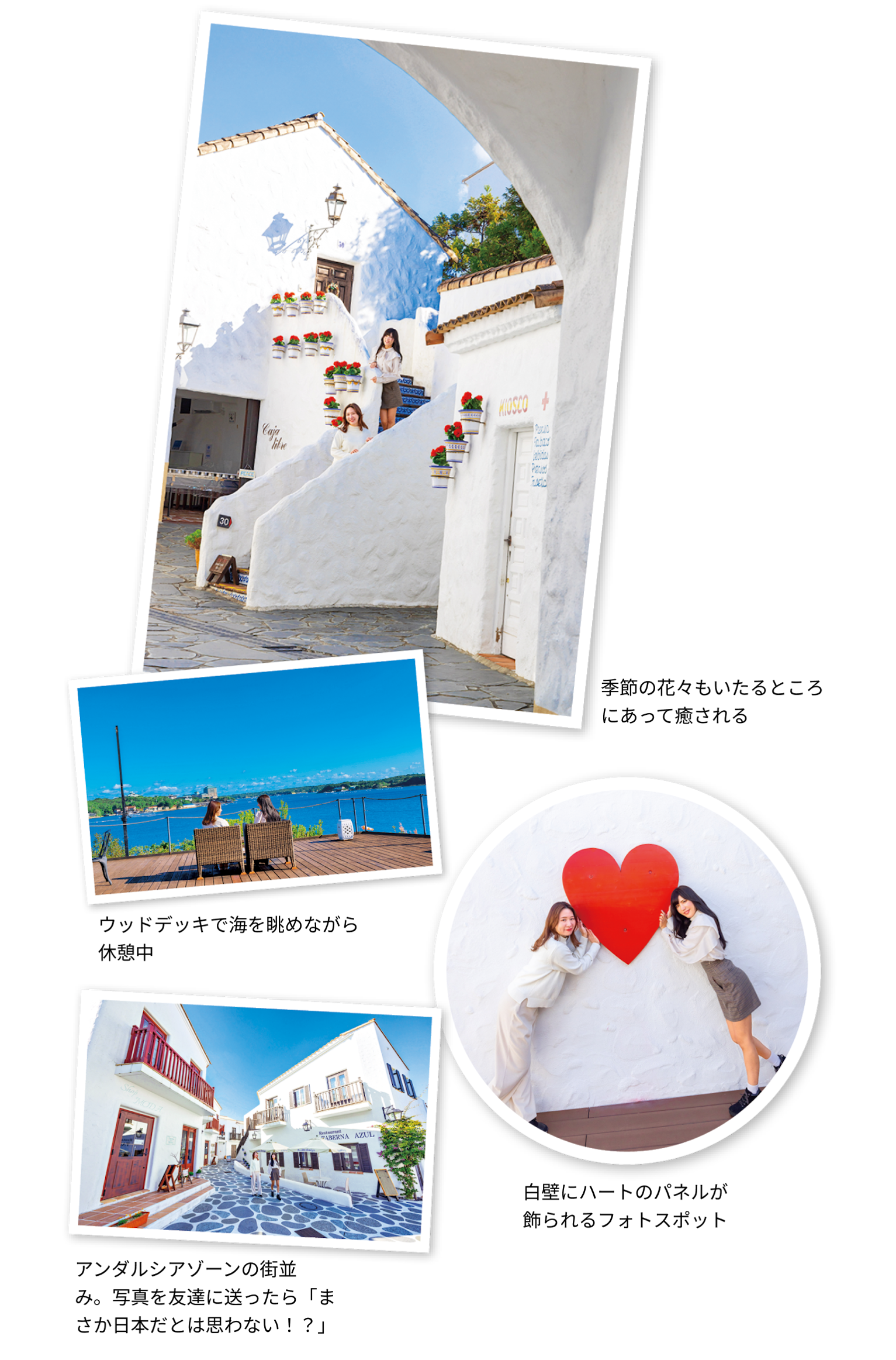 園内を散策し、ゆったりとリゾート気分を満喫の画像