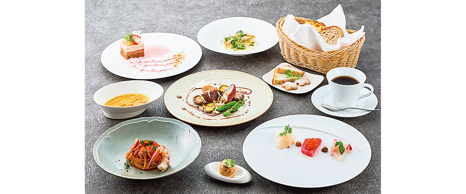 洋食ディナーの画像