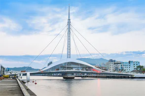 水平旋回景観橋梁の画像