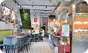 龍都冰菓專業家の店内画像