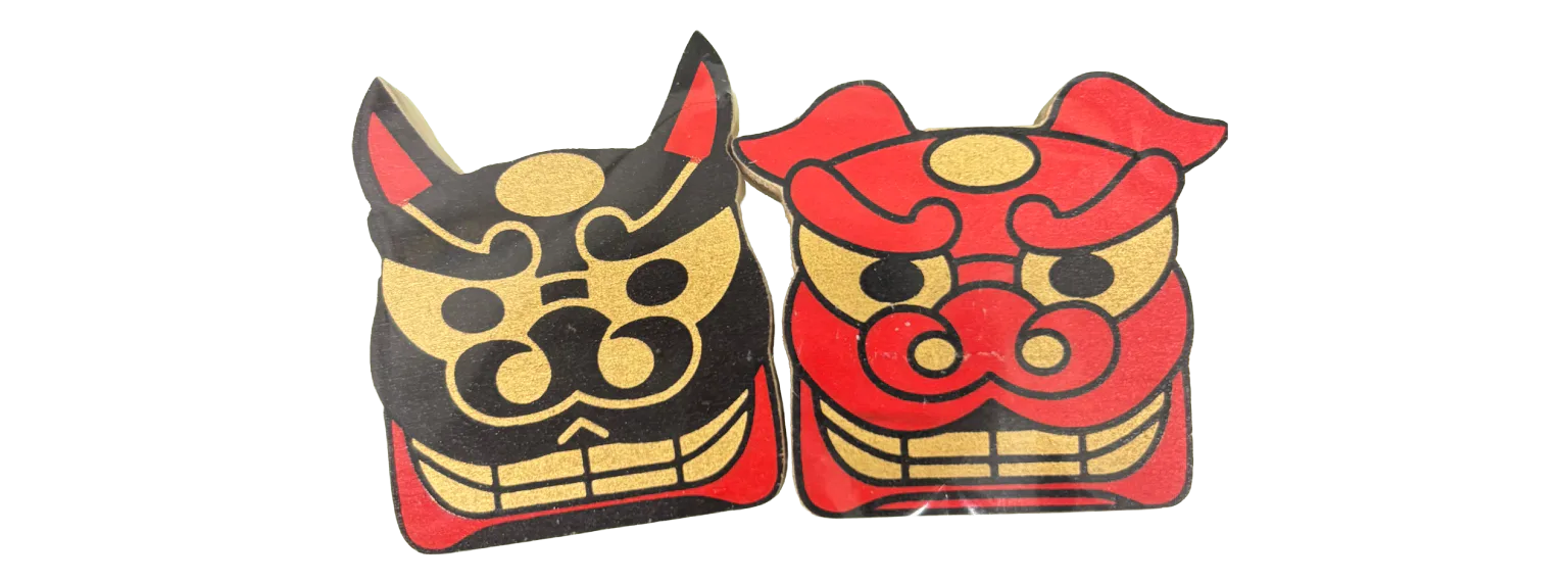 獅子頭マグネットの画像