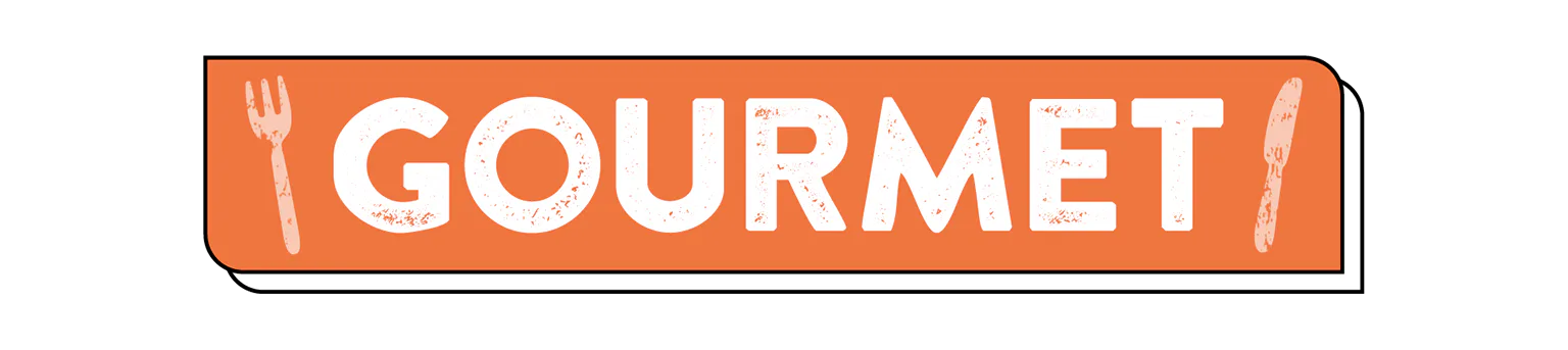 グルメの見出し