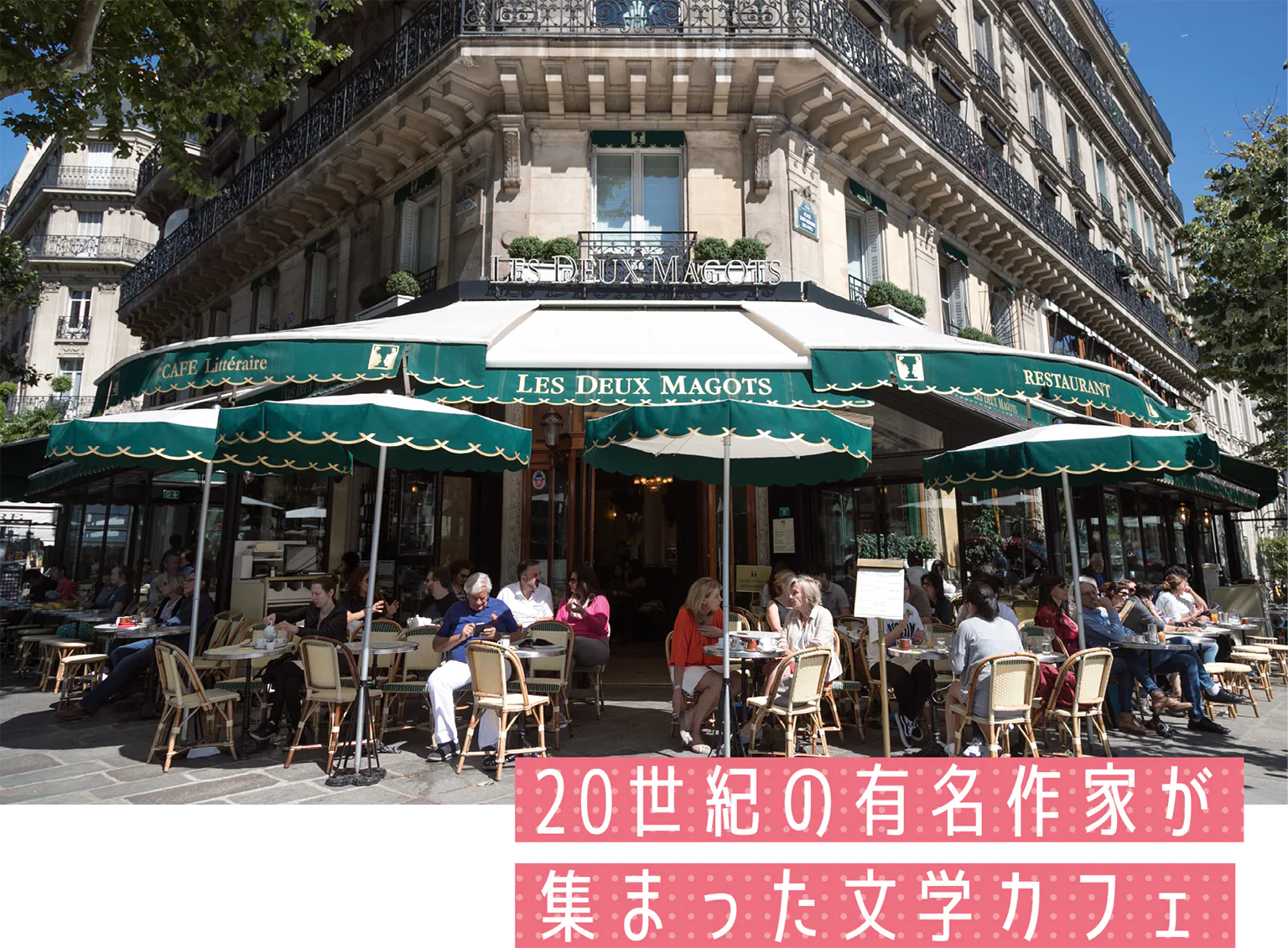 レ・ドゥ・マゴの外観画像