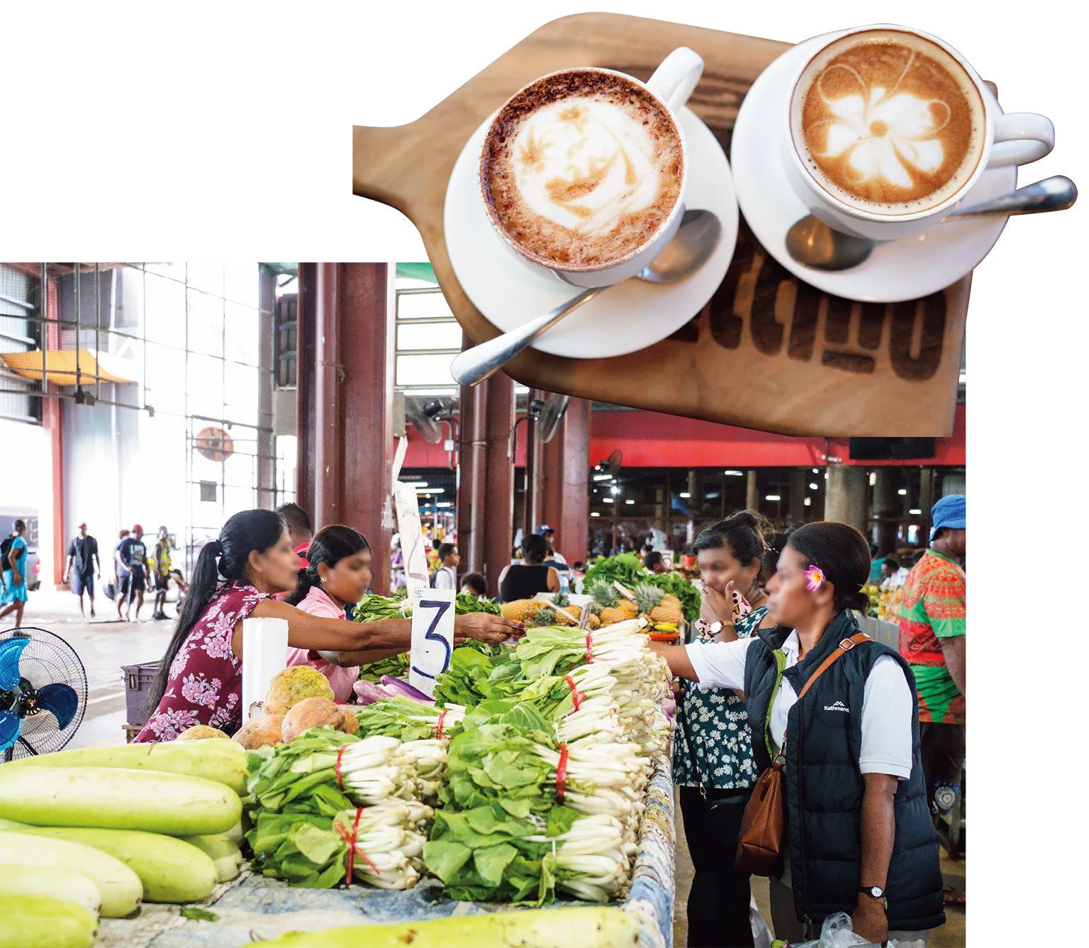 ナンディで街歩きの画像