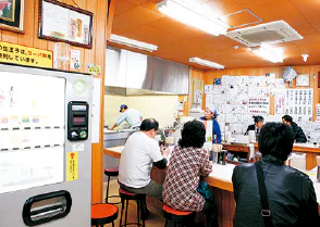 中華そば いのたに 大工町本店の店内画像