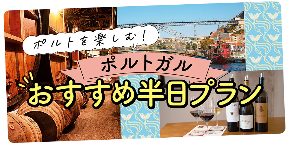 【ポルトガル】ポルトを観光│半日で楽しむ満喫プラン