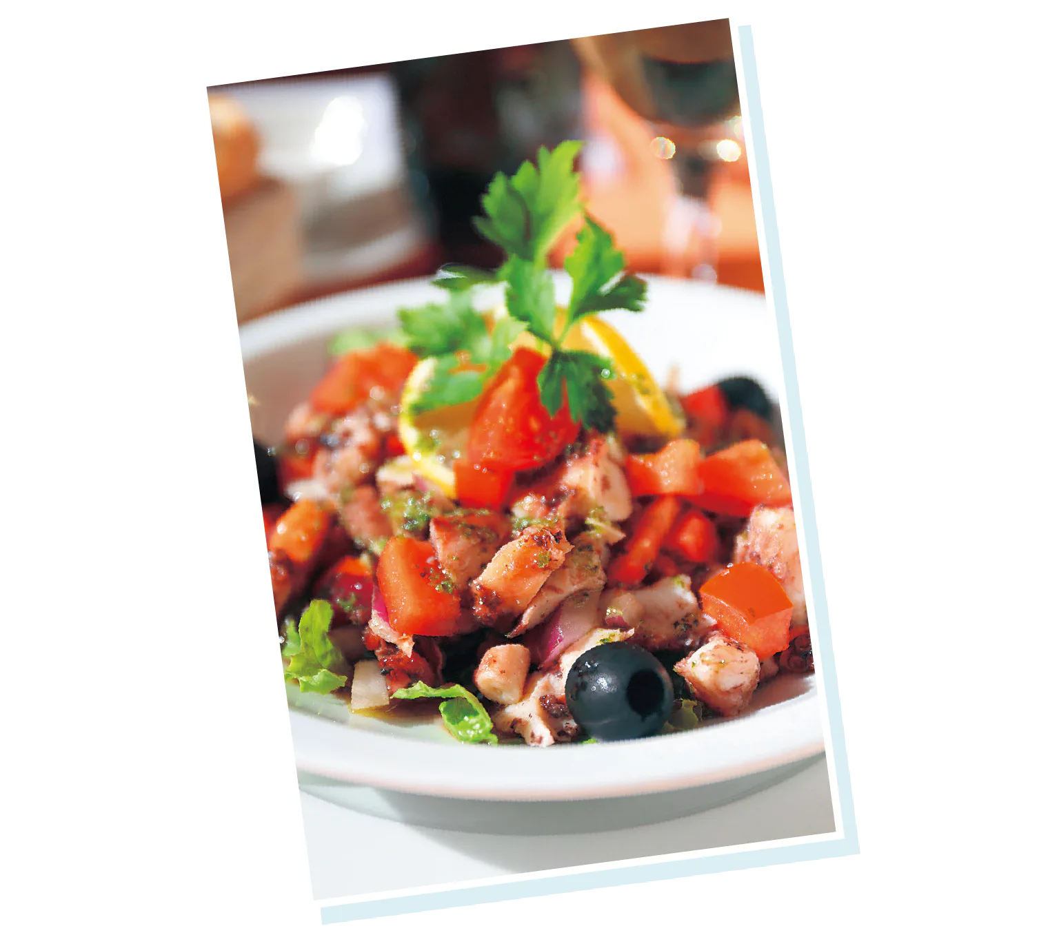 歯ごたえのいいダルマチア風タコのサラダの画像