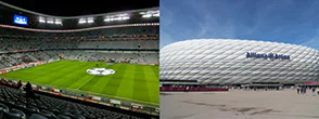 ブンデスリーガとアリアンツアレーナの画像