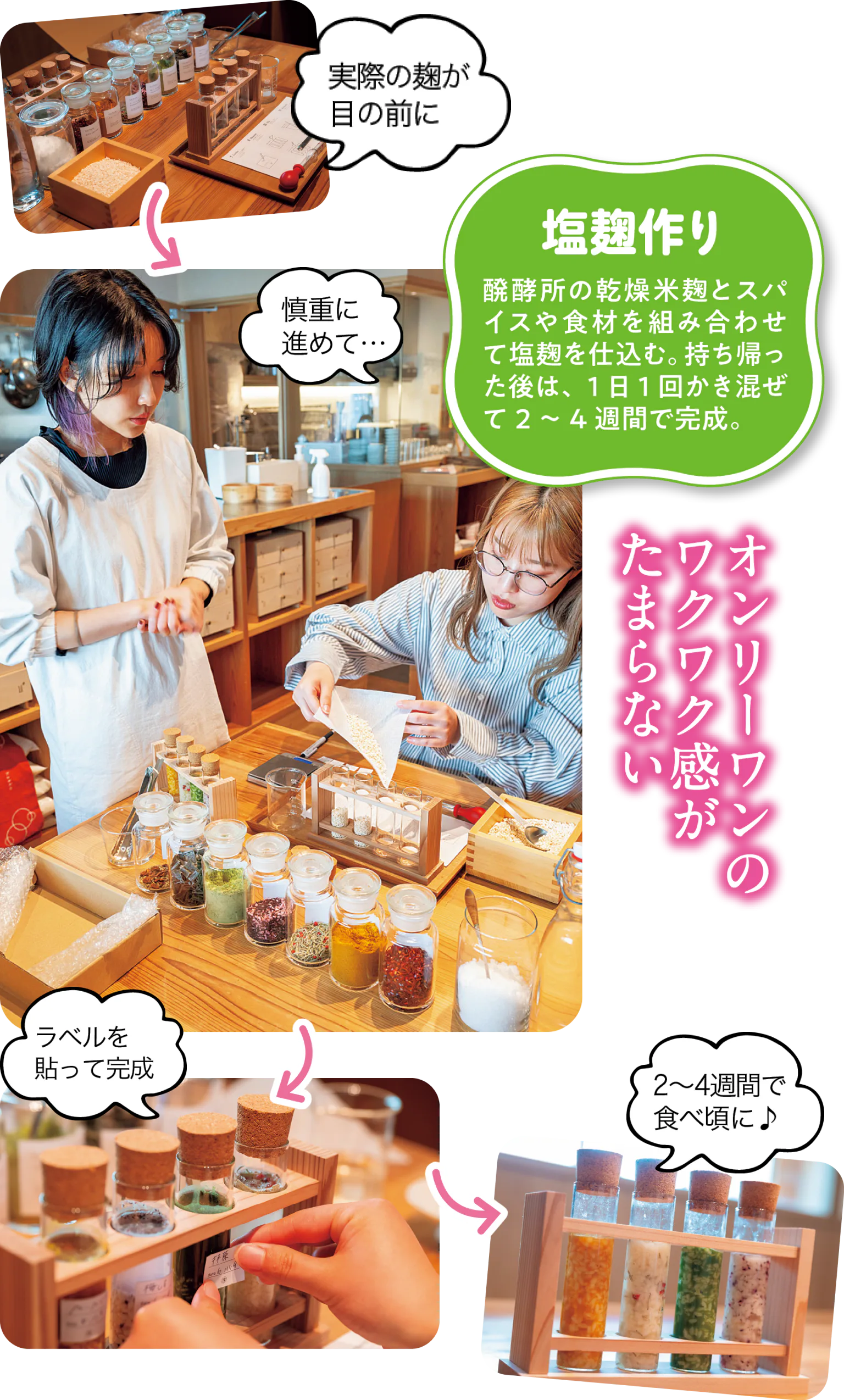 梅小路醗酵所の塩麴作り体験の画像