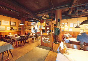 サルヴェの店内画像