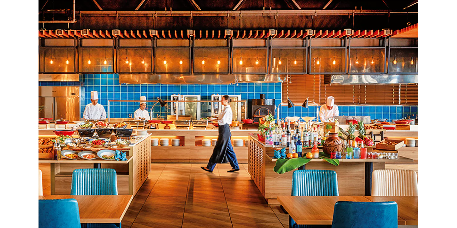 （画像）ビュッフェレストラン「クワッチー」