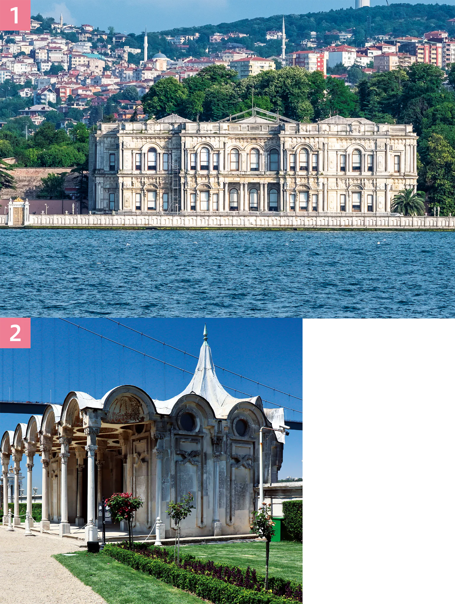 スルタンの夏の離宮とキオスクの画像