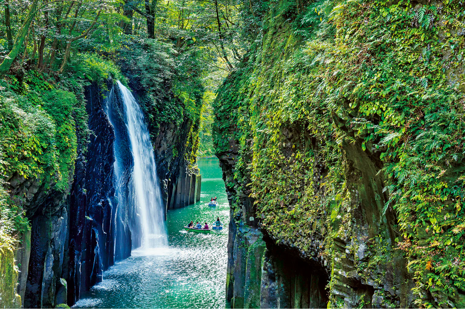 高千穂峡貸しボードの画像