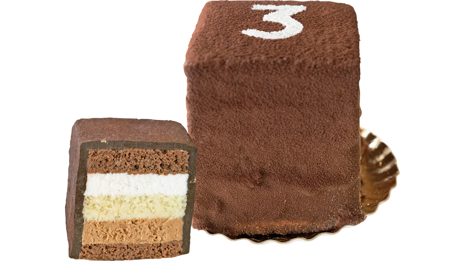 チョコレートケーキの画像