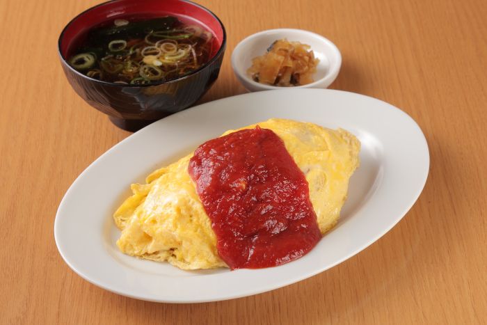 昔ながらのオムライス