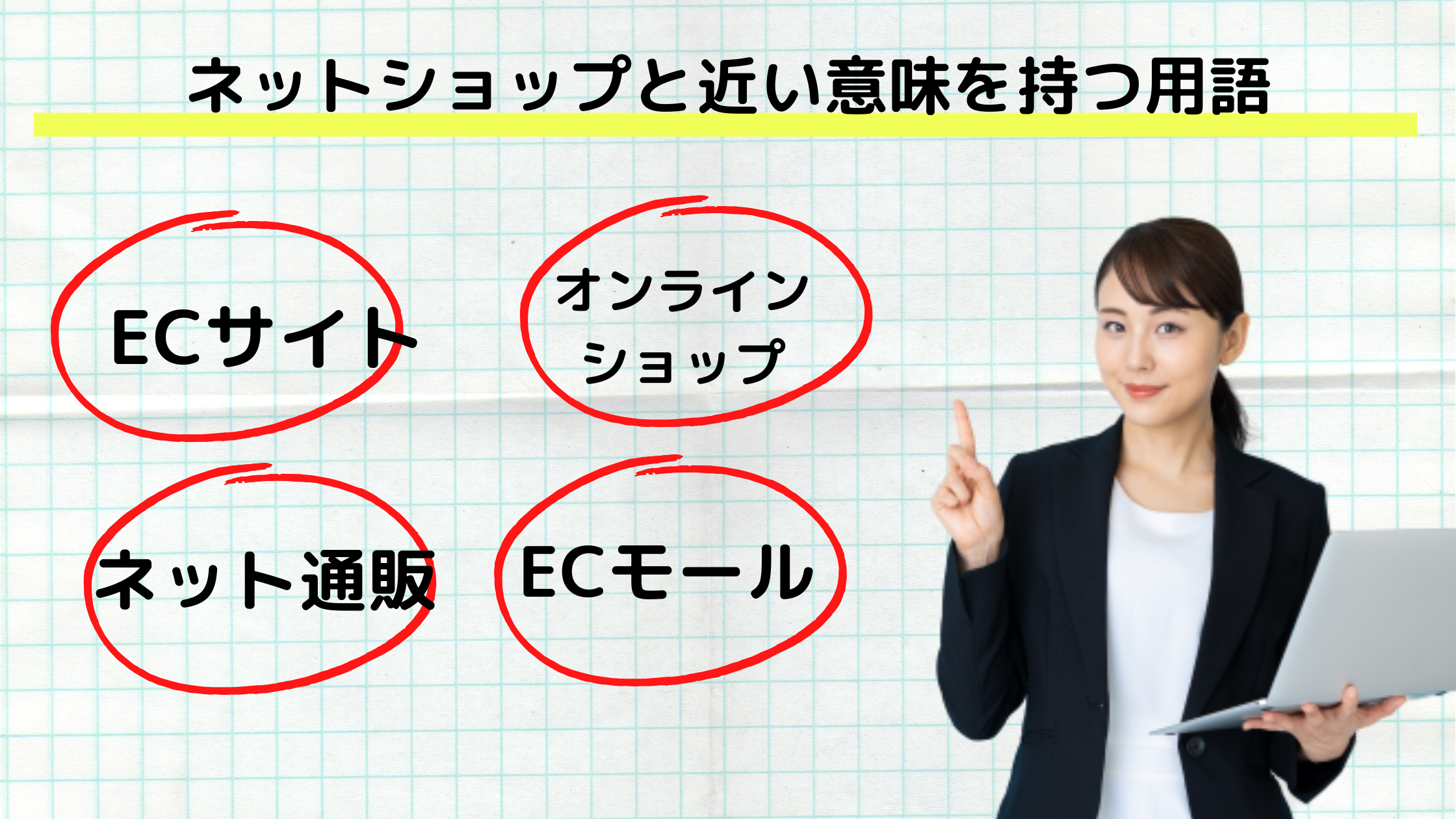 ネットショップと近い意味を持つ用語