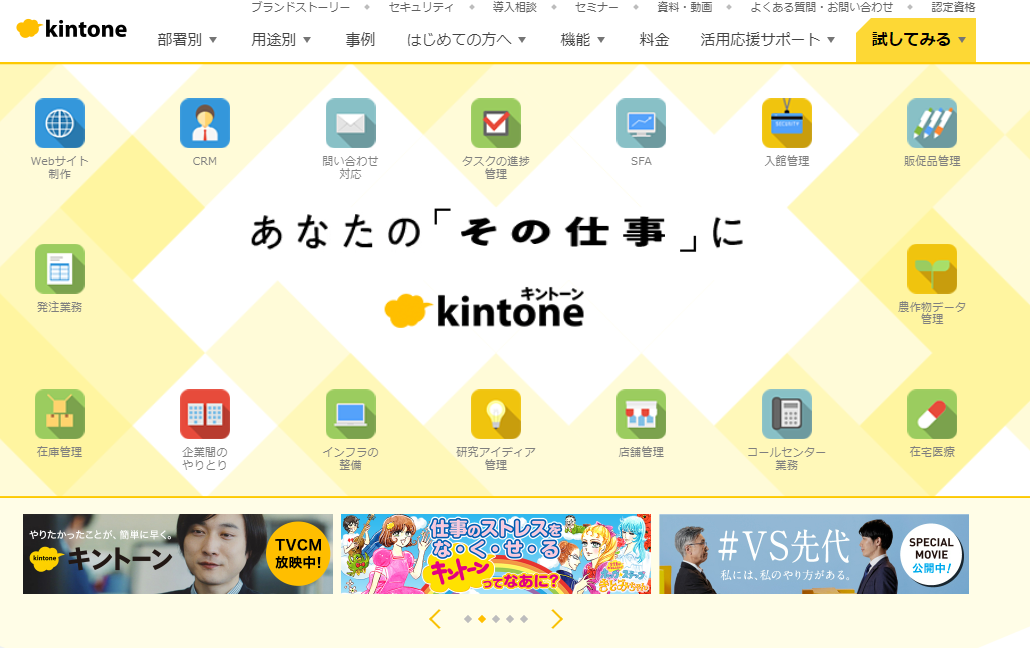 kintone