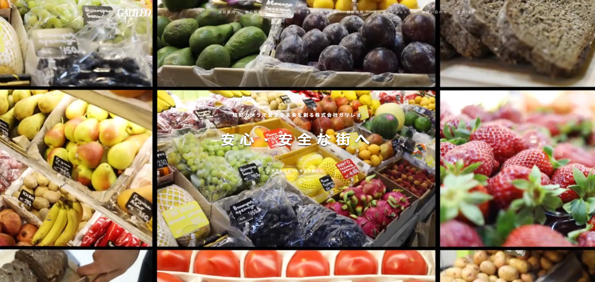 防犯カメラ・監視カメラ・セキュリティシステム販売・設置工事 株式会社ガリレオ