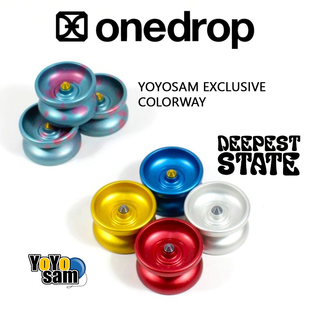 One Drop Deepest State Yo-Yo - 6061 Aluminum Semi-Responsive YoYo