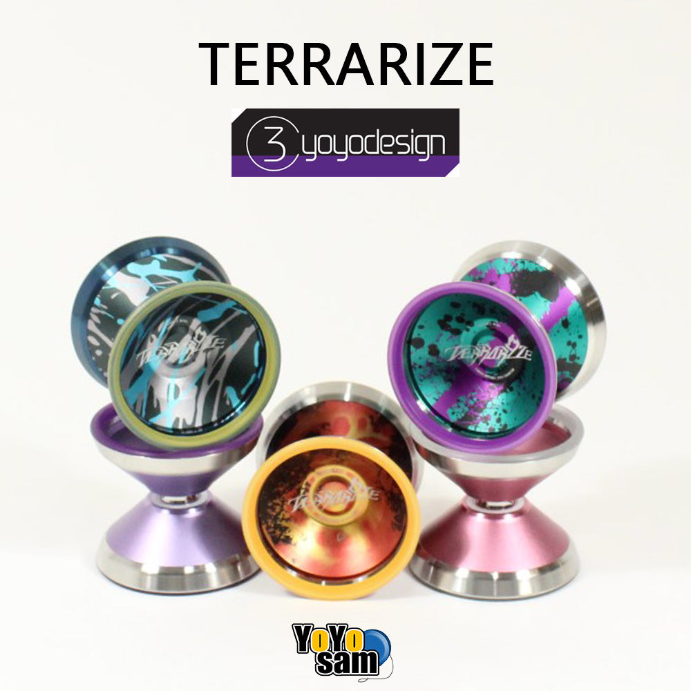 C3yoyodesign Terrarize Yo-Yo - Multi-Material - Terrance Wang Signature YoYo