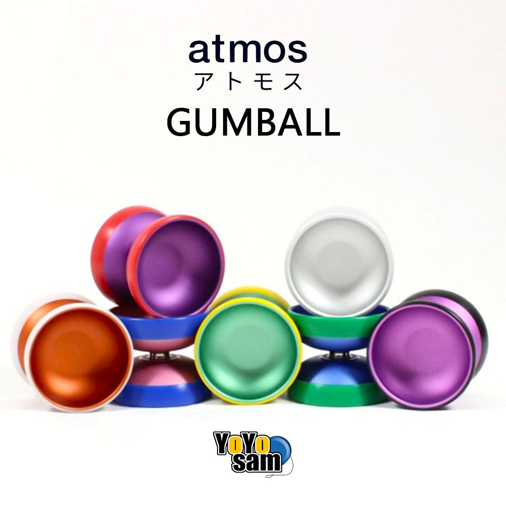 atmos projects Gumball Yo-Yo - Aluminum YoYo with Delrin or PC Rims