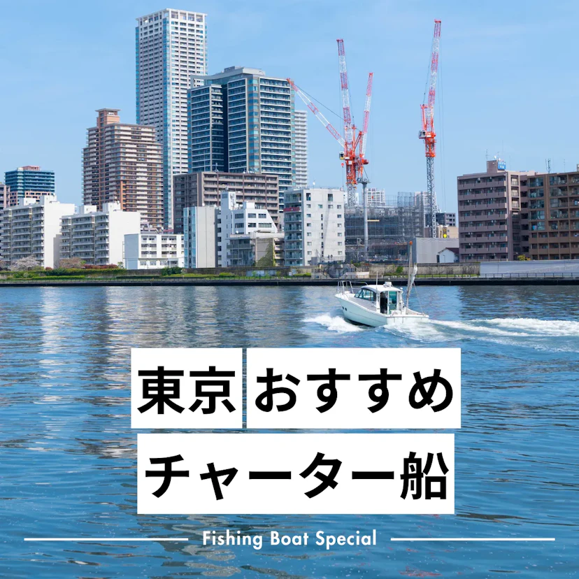 東京都でチャーターできるおすすめの釣船10選