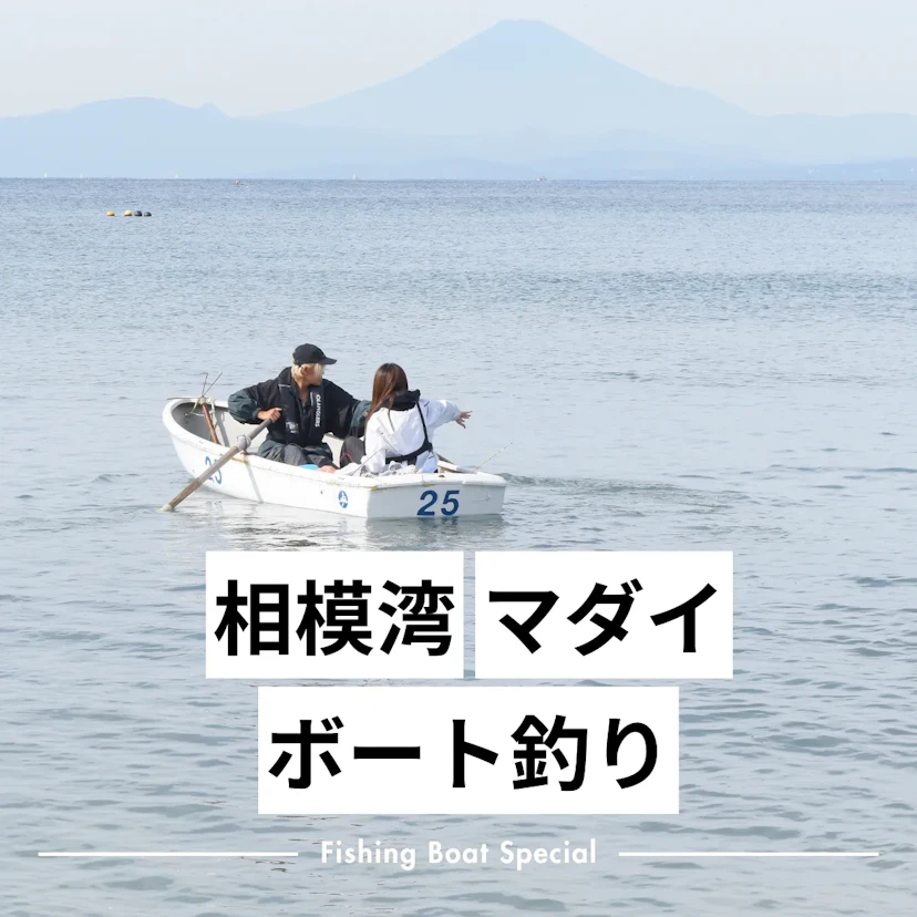相模湾のマダイ釣りでおすすめのレンタルボートランキングTOP5