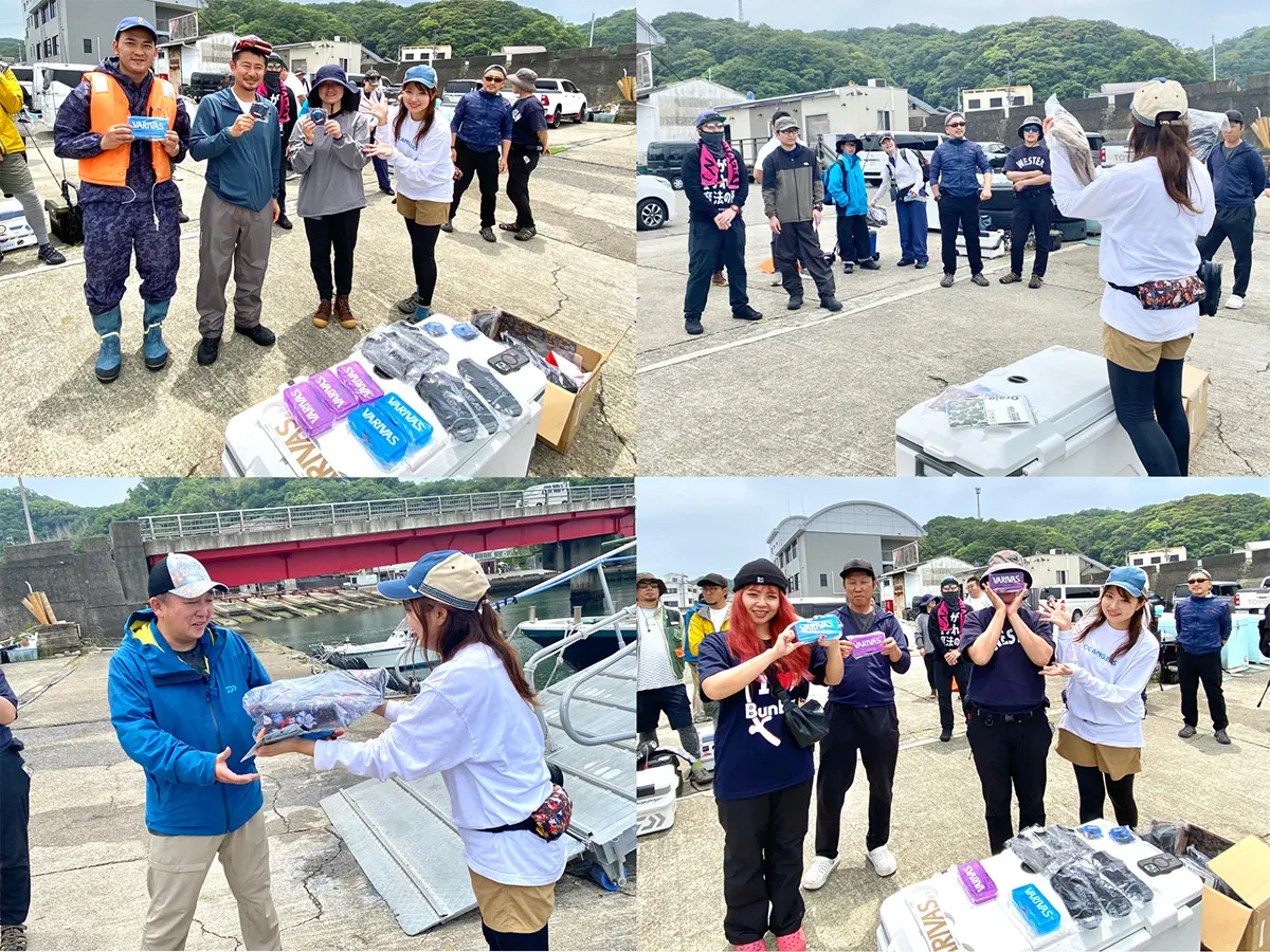 タイラバからアパレルまで豪華賞品が揃う