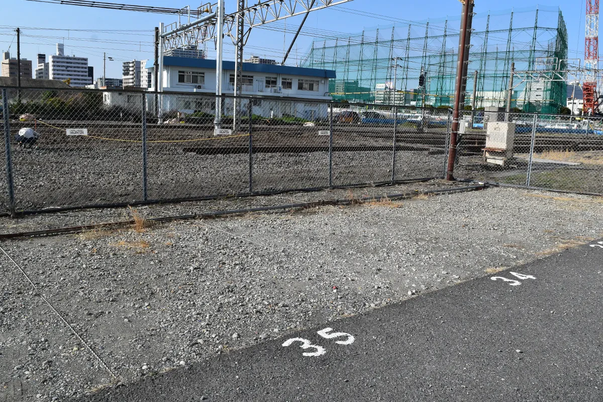 バレントンの駐車場