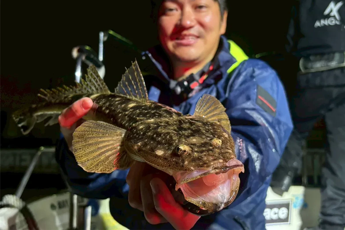 40cm超の本命マゴチ