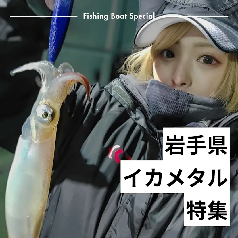 岩手県でイカメタルができるおすすめ釣船