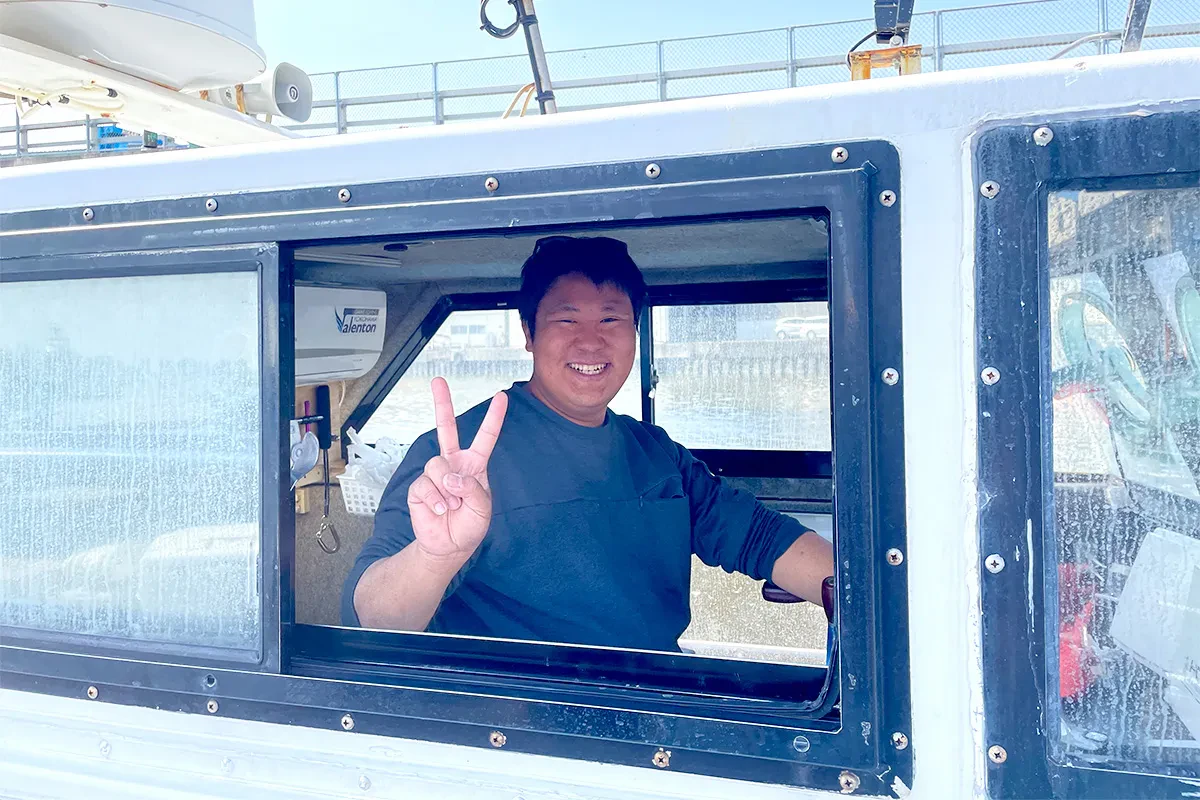 バレントン・安藤船長にインタビュー