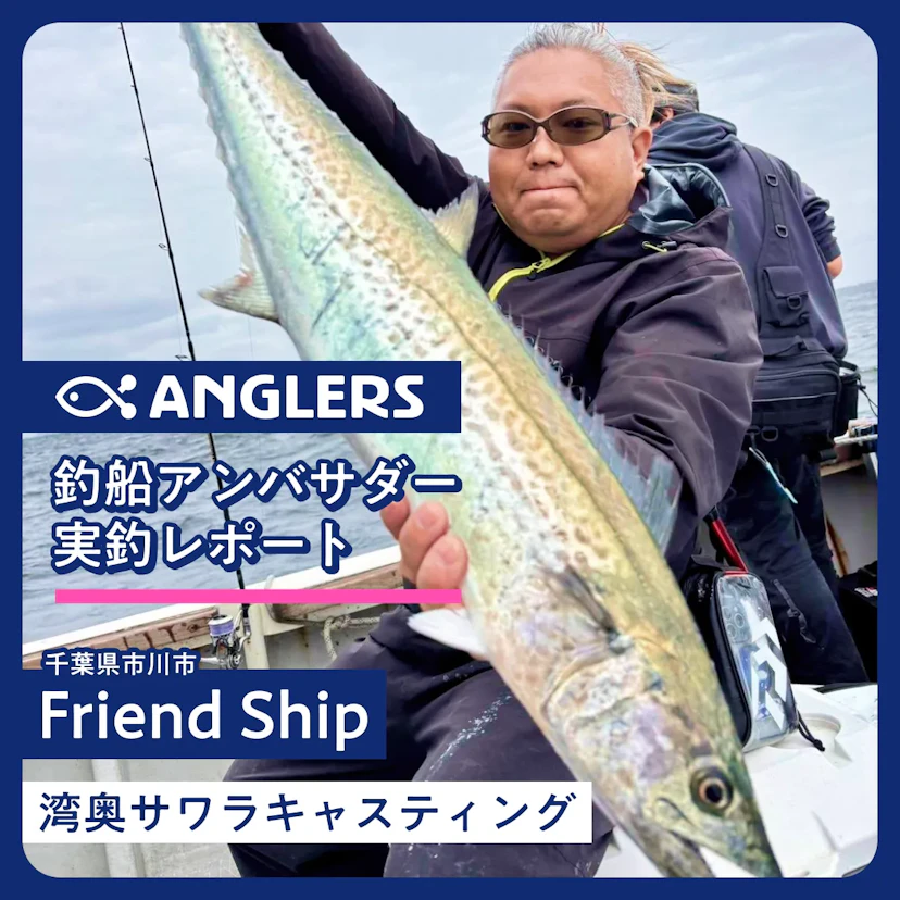 サワラ前線が東京湾奥に到達!Friend Ship釣行レポート 2025.10.14