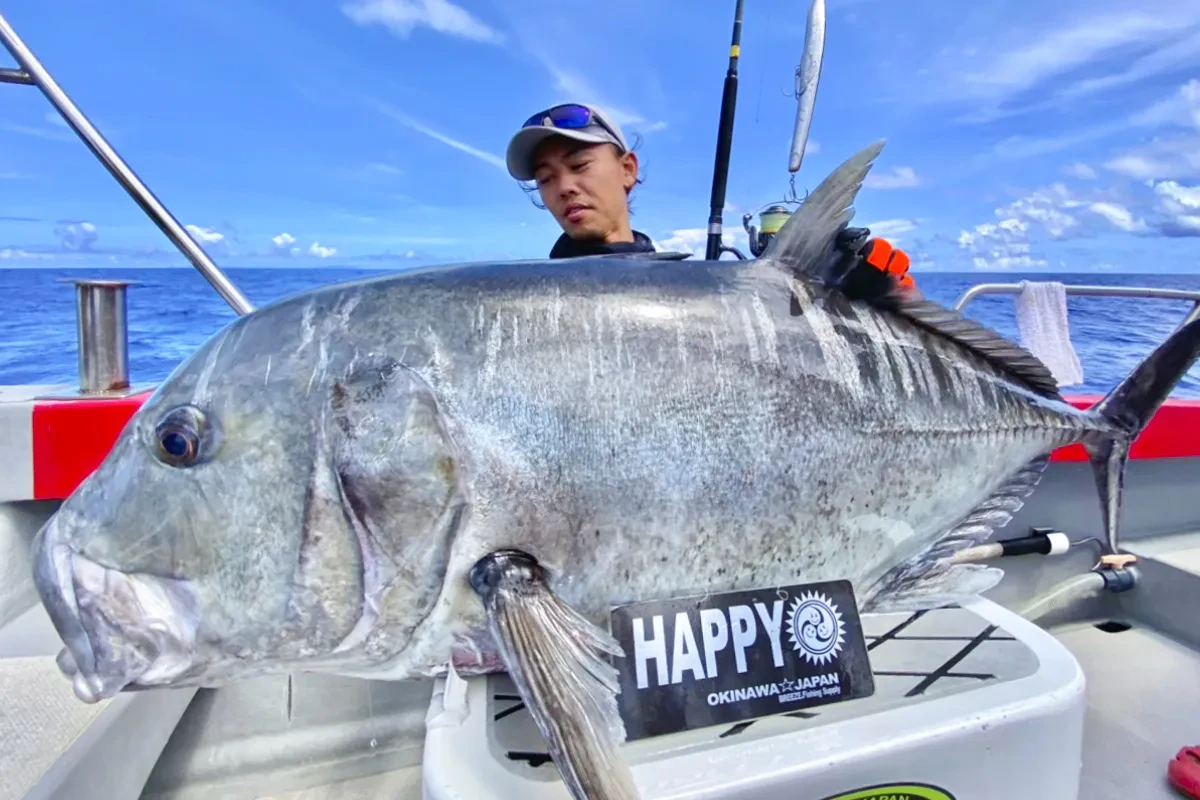 32kgのGTをキャッチ