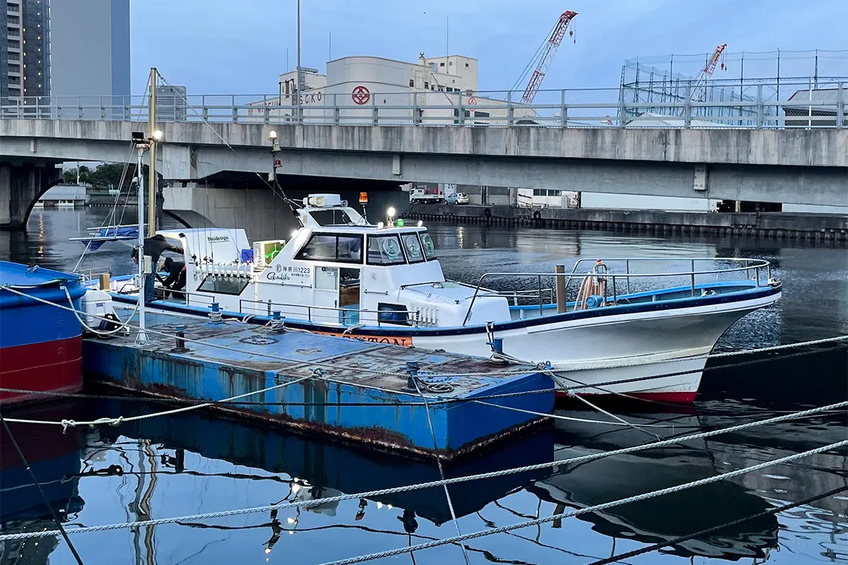 出船時間を迎える