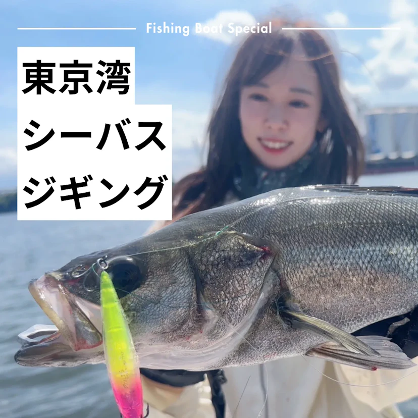 東京湾のシーバスジギングがおすすめの釣船ランキングTOP3