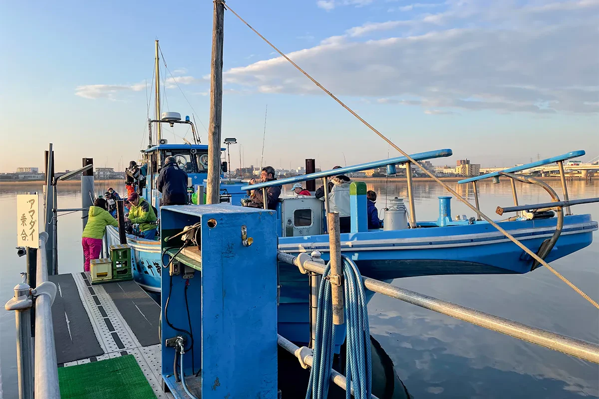 タチウオ部門の船